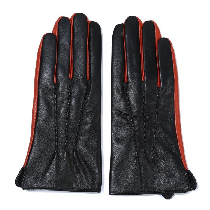 Leather gloves- LE CLUB ELLE